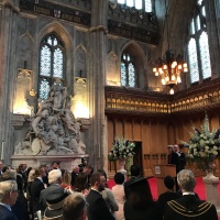 At the Guildhall reception